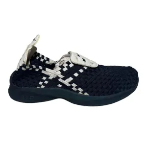 Men’s Nike woven athletic shoes size 9 blue/white