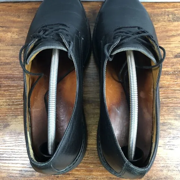 Mephisto Goodyear Welt Oxford Black Leather Shoes Men’s US Size 12 Lug Sole