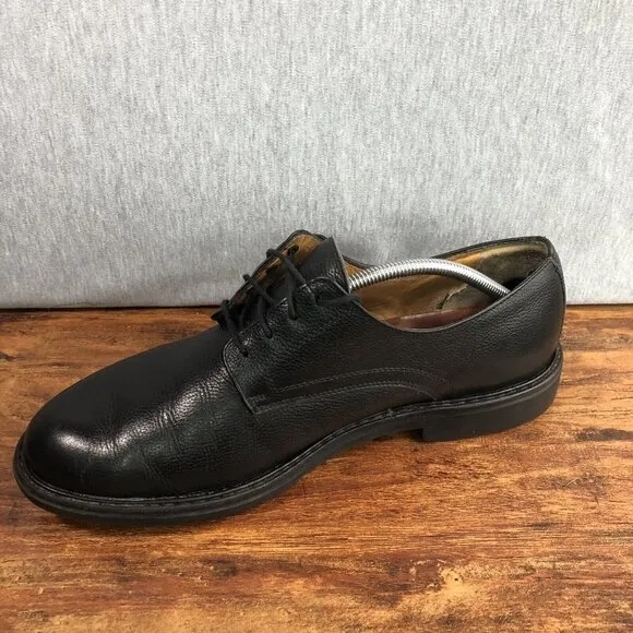 Mephisto Goodyear Welt Oxford Black Leather Shoes Men’s US Size 12 Lug Sole