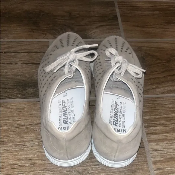 Mephisto Yliane Nubuck Leather Sneaker Womens 9 Runoff AirJet shoes
