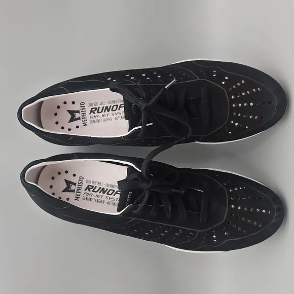 Mephisto Yliane Oxford women’s perforred sneakers shoes Women 9.5