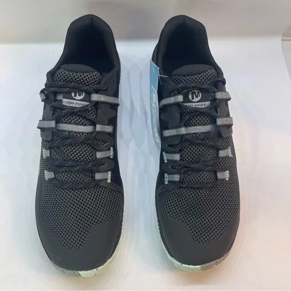 Merrell Barefoot Trail Glove 6 Trail Black Running Shoes Women's Size 11