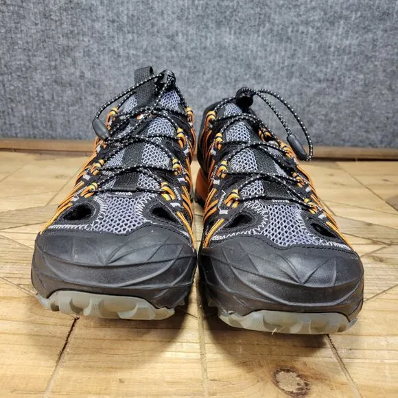 Merrell Choprock Hiking Trail Running Shoes Mens Size 11 Flame Orange J50353