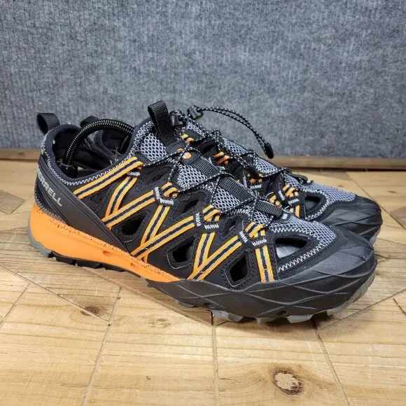 Merrell Choprock Hiking Trail Running Shoes Mens Size 11 Flame Orange J50353