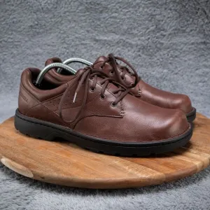 MERRELL Men’s 9.5M World Legend 2 Brown Leather J000861 Lace-up Oxford Shoes