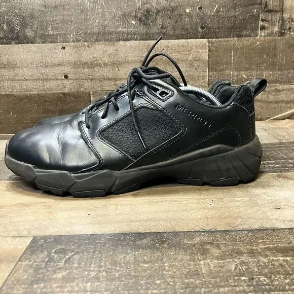 Merrell Men’s Size 10.5 Fullbench Tactical Shoes Black