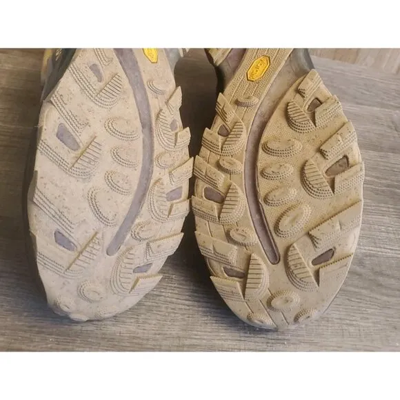 Merrell Moab Speed GTX Gore Tex Hiking Shoes Mens Size 13 Black Yellow