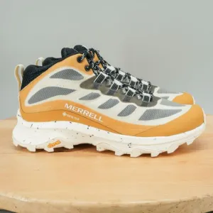 Merrell Moab Speed Mid GTX Women's Size 9.5 Shoes Gold Trail Hiking Sneakers NEW