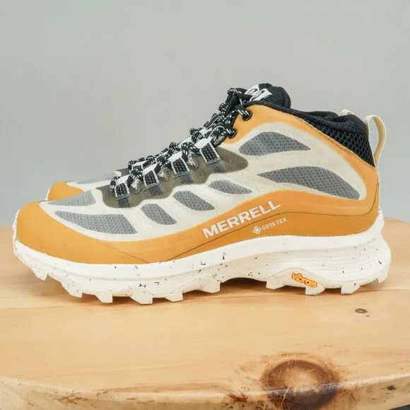 Merrell Moab Speed Mid GTX Women's Size 9.5 Shoes Gold Trail Hiking Sneakers NEW
