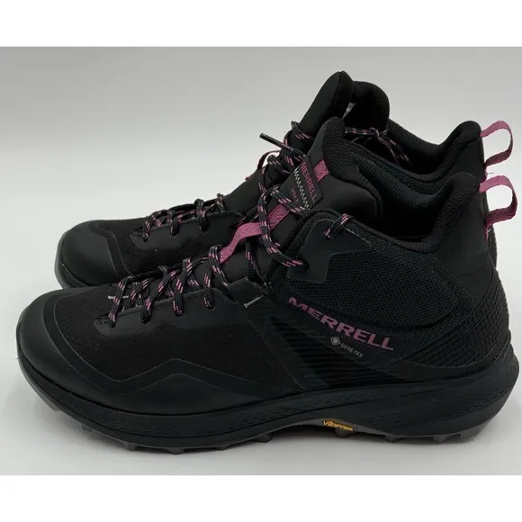 Merrell MQM 3 Mid GORE-TEX Women's Hiking Shoes US 11 Black/Fuchsia NEW