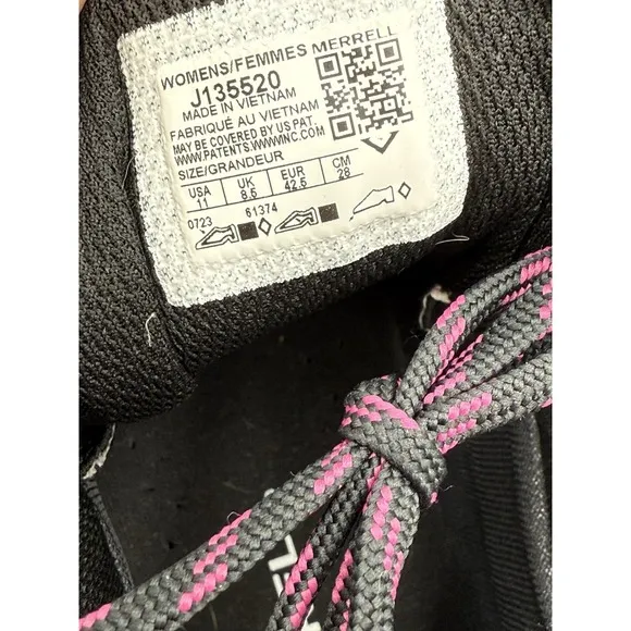 Merrell MQM 3 Mid GORE-TEX Women's Hiking Shoes US 11 Black/Fuchsia NEW