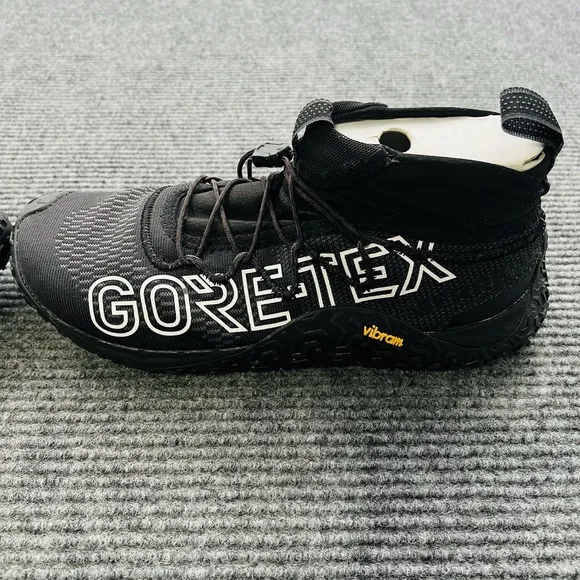 Merrell Trail Glove 7 GORE-TEX Mens 8.5 Vibram Sole Black Minimal Shoes J067831