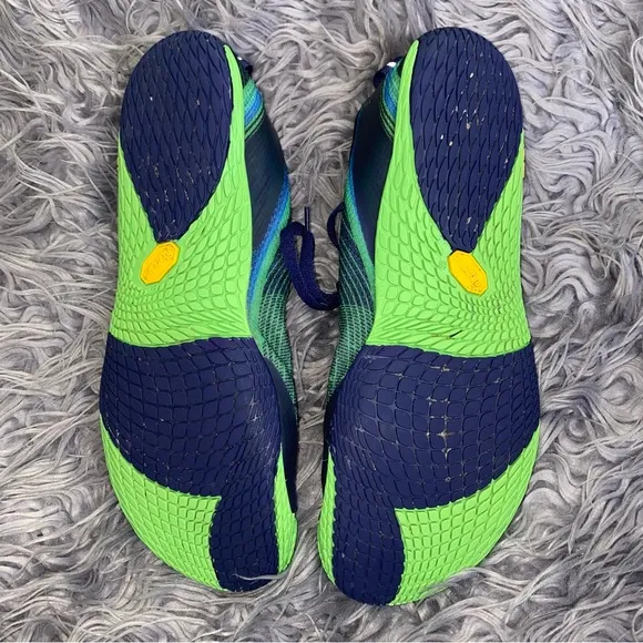 Merrell Vapor Glove 2 Racer Blue Green J03909 Trail Running Shoes