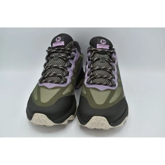 Merrell Womens Size 7 MOAB Speed Purple Black Lichen Hiking Shoes Sneakers