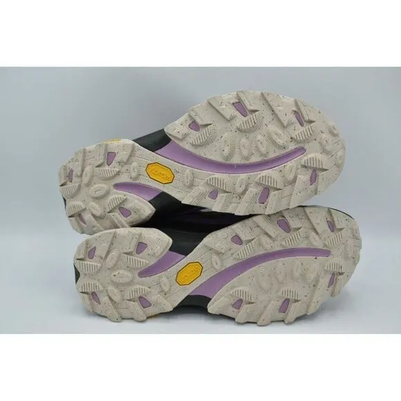 Merrell Womens Size 7 MOAB Speed Purple Black Lichen Hiking Shoes Sneakers
