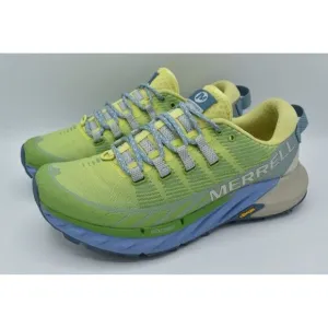 Merrell Womens Size 8 Agility Peak 4 Pomelo Trail Running Sneakers Shoes