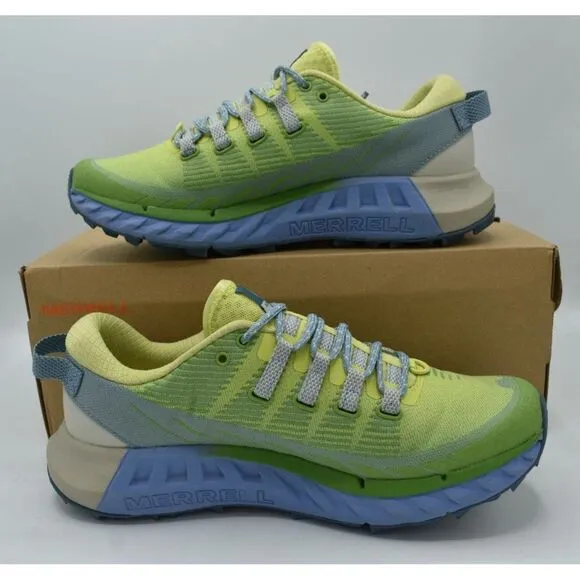 Merrell Womens Size 8 Agility Peak 4 Pomelo Trail Running Sneakers Shoes