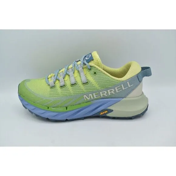 Merrell Womens Size 10 Agility Peak 4 Pomelo Trail Running Sneakers Shoes