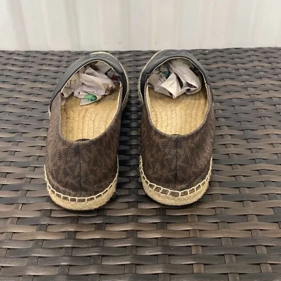 Michael Kors, espadrille flats shoes, women’s size 10