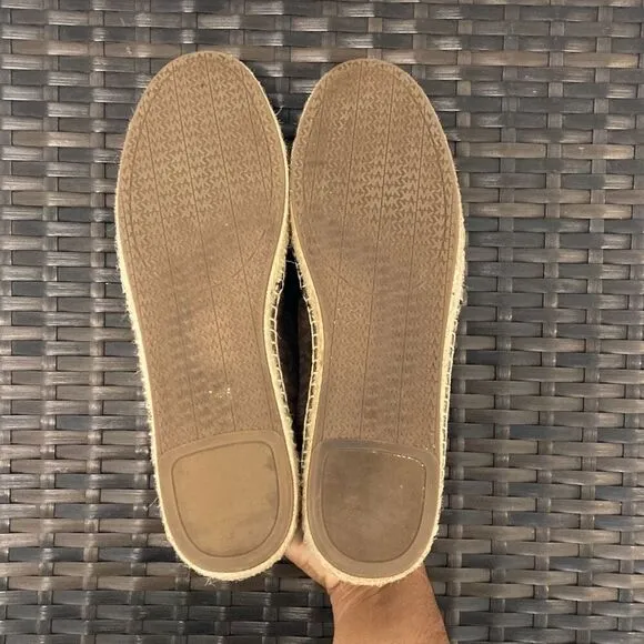 Michael Kors, espadrille flats shoes, women’s size 10