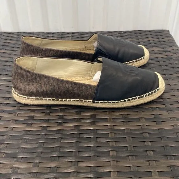Michael Kors, espadrille flats shoes, women’s size 10