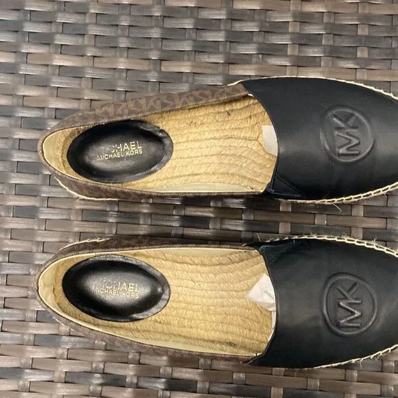 Michael Kors, espadrille flats shoes, women’s size 10