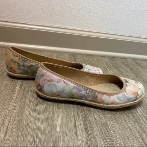 Michelle D Floral Women’s Woven Rope Floral Shoes