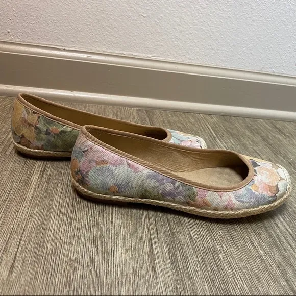 Michelle D Floral Women’s Woven Rope Floral Shoes