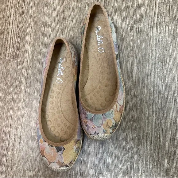 Michelle D Floral Women’s Woven Rope Floral Shoes