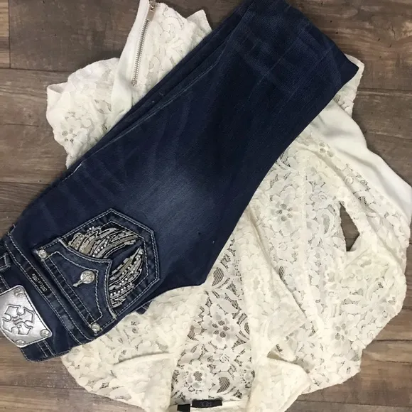 Miss Me jeans Buckle jeans women’s pants- like new