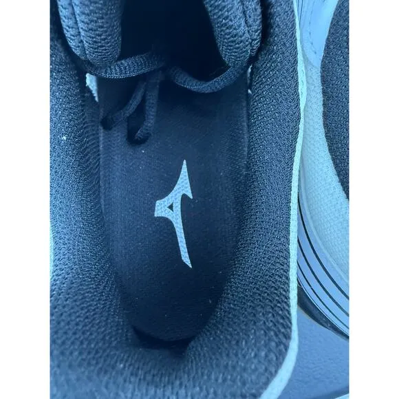 Mizuno Cyclone Speed 3 Womens Volleyball Shoes White Black Sneakers Size 8.5