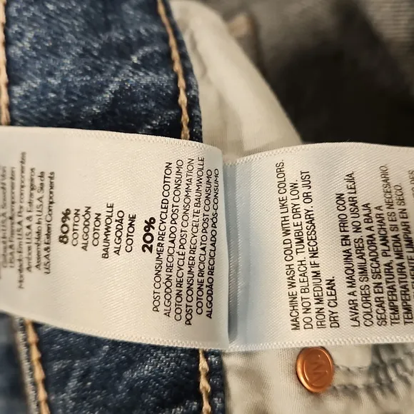 💕MOTHER SUPERIOR💕 The Dodger Ankle Jeans ~ Rags To Riches 29 NWOT