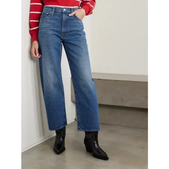 💕MOTHER SUPERIOR💕 The Dodger Ankle Jeans ~ Rags To Riches 29 NWOT