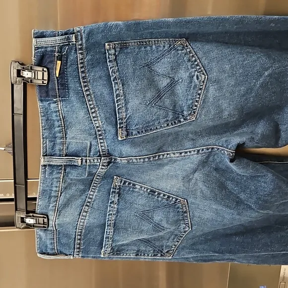 💕MOTHER SUPERIOR💕 The Dodger Ankle Jeans ~ Rags To Riches 29 NWOT