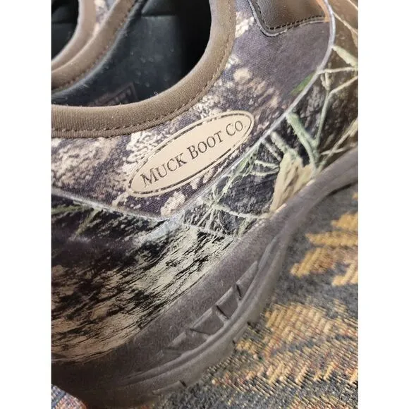 Muck Boot Co. Unisex Camo Shoes- Size M 10.5-11/ W 12-12.5