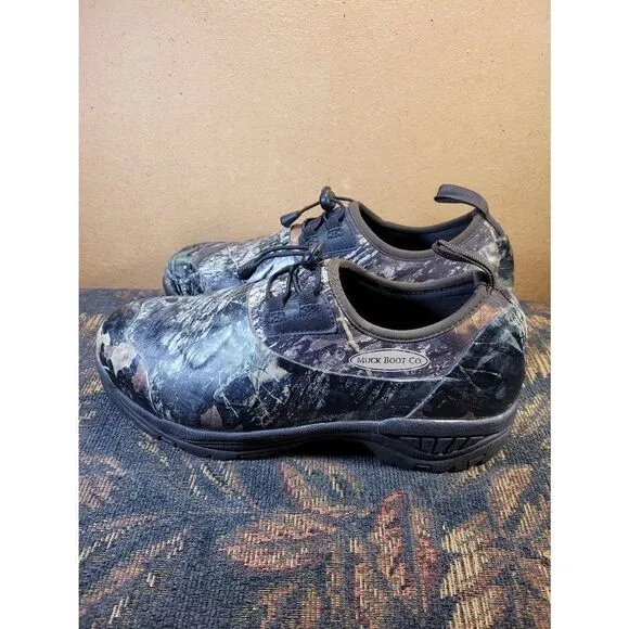 Muck Boot Co. Unisex Camo Shoes- Size M 10.5-11/ W 12-12.5