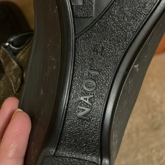 NAOT Women’s Leather Shoes/ Sandlas Size 41/ 10.4 U.S. In Great Condition