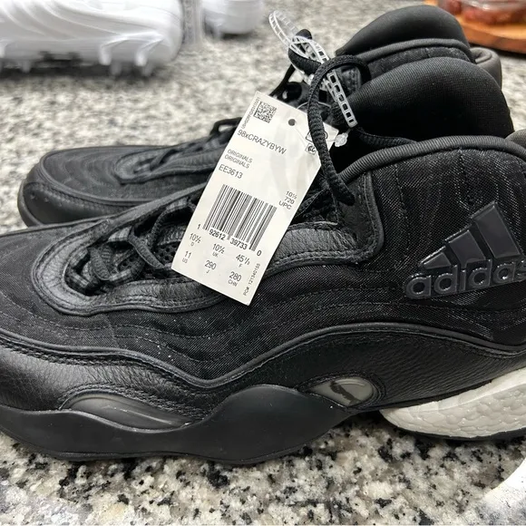 NEW Adidas 98 Crazy BYW Core Black/Utility Black Men’s Shoes (EE3613) Sz…