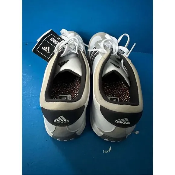 New Adidas Men’s Size 10 Brown and White Leisure and Athletic Golf Shoes 791003