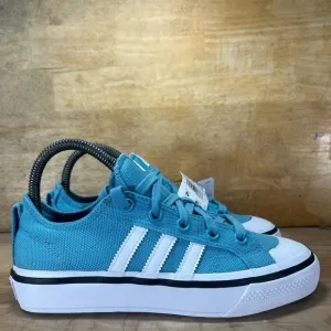 NEW Adidas Nizza Low ADV Womens Size 6 Shoes Sneakers Preloved Blue HP9081