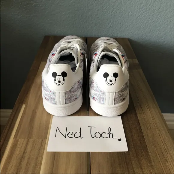 New Adidas Stan Smith x Disney Mickey Mouse Men’s Shoes Size 9.5 Special Edition