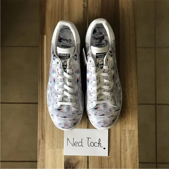 New Adidas Stan Smith x Disney Mickey Mouse Men’s Shoes Size 9.5 Special Edition