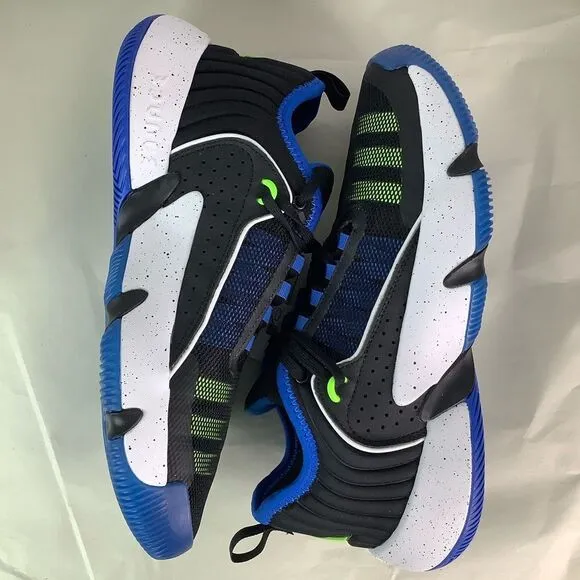 New! Adidas Trae Unlimited Black Blue Basketball Shoes Women’s Sneaker Sz 8/11