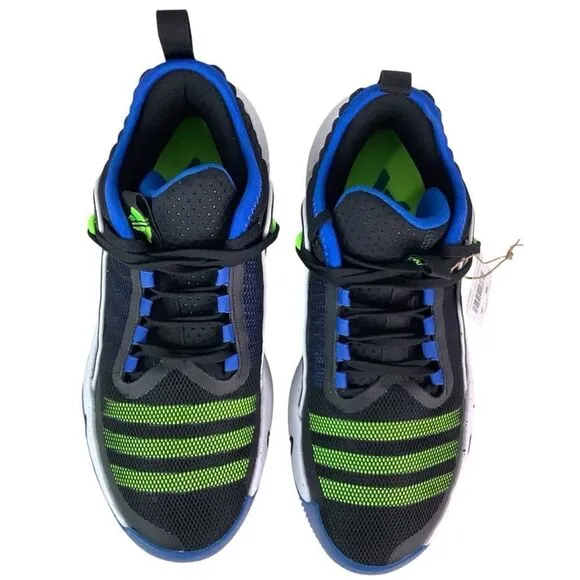 New! Adidas Trae Unlimited Black Blue Basketball Shoes Women’s Sneaker Sz 8/11