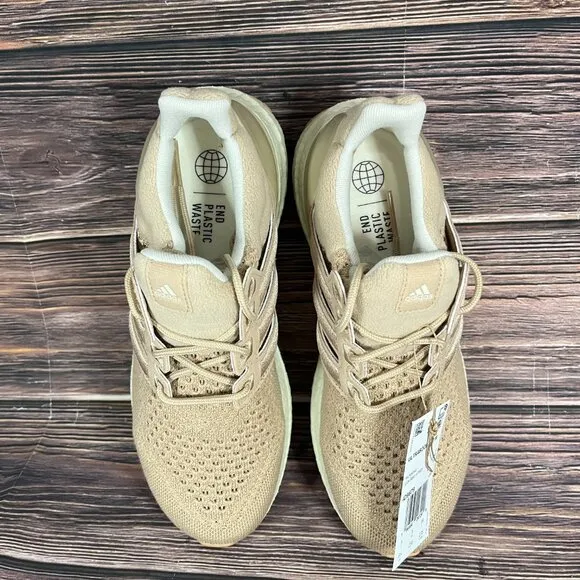 NEW Adidas Ultraboost 1.0 Beige Women's‎ Athletic Running Shoes
