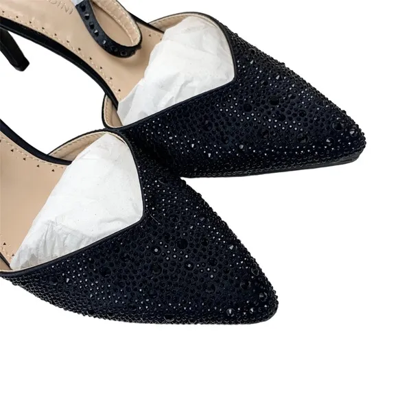 🌸New🌸 Adrienne Vittadini Norenan Embellished Ankle Pump Shoes 8.5