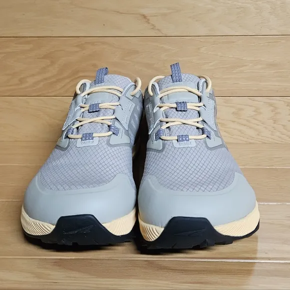 NEW Altra Lone Peak ALL-WTHR Low 2 Trail-Running Shoes Women's Gray Orange