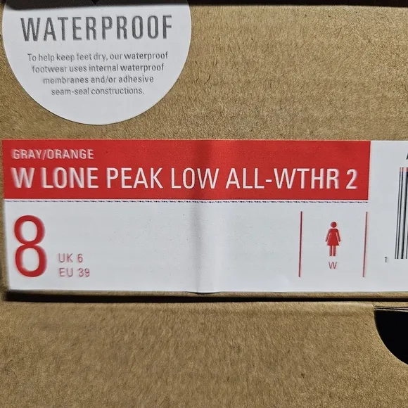NEW Altra Lone Peak ALL-WTHR Low 2 Trail-Running Shoes Women's Gray Orange