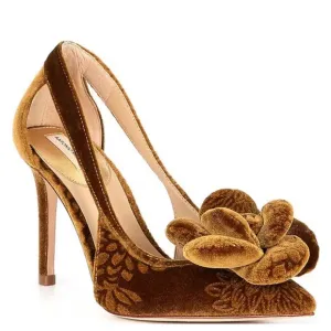 🌸NEW ANTONIO MELANI VELVET Women’s Shoes Size 8 With Box.