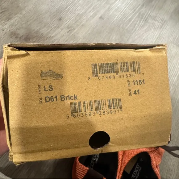 NEW ARCOPEDICO Knit Tennis Shoes in Brick Size 41 (9.5/10)